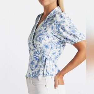 Violets & Roses Oprah Wrap Top NWT Size 2X
